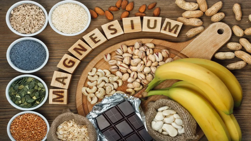 magnesium-rich-foods-shown